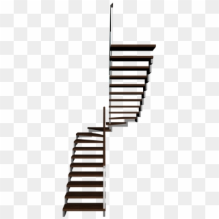 Half Landing Stairs - Stairs, HD Png Download