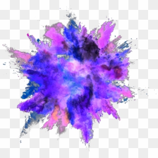 #explosion #color #powder #dust - Color Powder Explosion Png, Transparent Png
