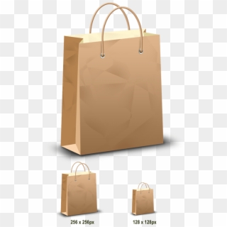 Preview Of Brown Shopping Bag Graphic - Green Shopping Bags Png, Transparent Png