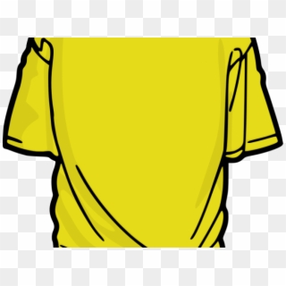 yellow shirt clipart