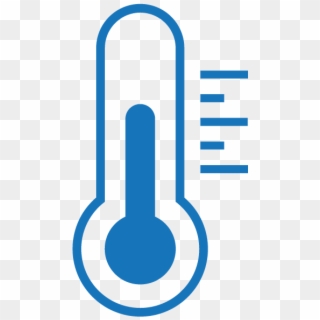 Temperature Png Clipart - Transparent Background Thermometer Icon, Png Download