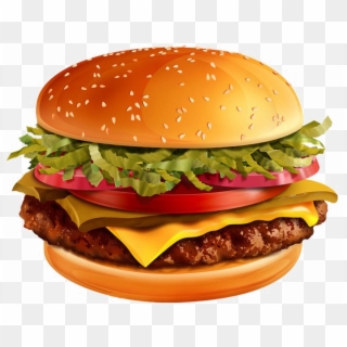Burger Png Image Background - Burger Clipart Png, Transparent Png
