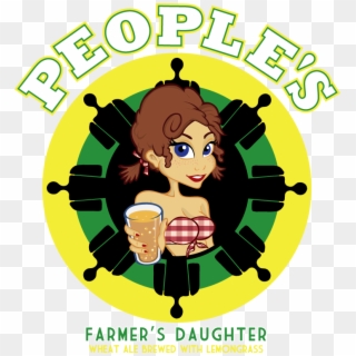 Farmer's Daughter Wheat - Peoples Brewery, HD Png Download