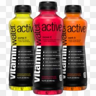 Vitaminwater Active - Energy Brands, HD Png Download