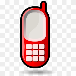 Collection Of Free Cellular Clipart Svg - Red Clipart Mobile Png, Transparent Png