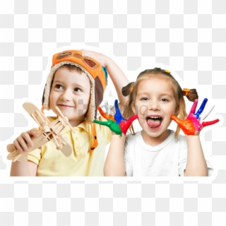 Free Png School Kids Png Png Image With Transparent - Children In Playschool, Png Download