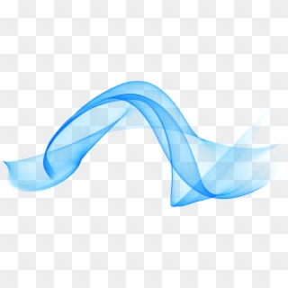 Blue Wave Png - Ondas Vectoriales En Png, Transparent Png