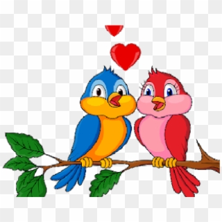 Love Birds Clipart Cartoon - Versos De Amor Para Mi Novio Que Esta Lejos, HD Png Download