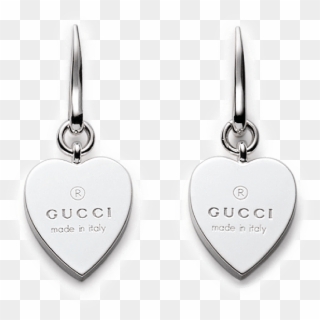 Gucci Heart Drop Earrings , Png Download - Gucci Heart Drop Earrings, Transparent Png