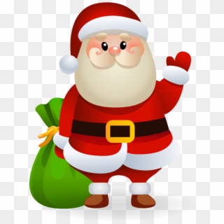 Img Papa Noel - Christmas Stickers For Whatsapp, HD Png Download