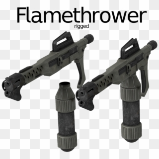 Flamethrower Png - Xnalara Flamethrower, Transparent Png