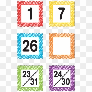 Tcr 3426 Scribble Calendar Days - Colorfulness, HD Png Download