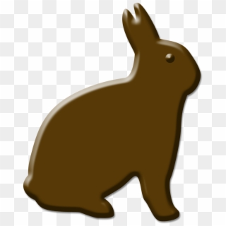 Chocolate Rabbit Clipart - Rabbit, HD Png Download