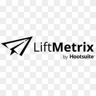 Liftmetrix By Hootsuite , Png Download - Black-and-white, Transparent Png