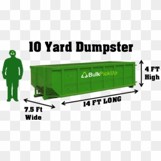 10 Yard Dumpster For Small Jobs - Crew, HD Png Download