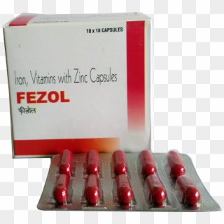 Fezol Capsules Made By Wantura Laboratories - Capsule, HD Png Download