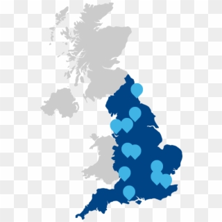 England Map - United Kingdom Map Svg, HD Png Download