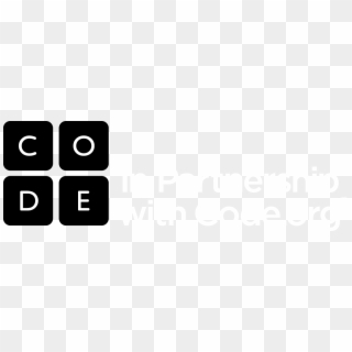In Partnership With Code - Hour Of Code, HD Png Download