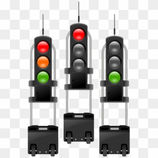 This Free Icons Png Design Of Mobile Traffic-lights, Transparent Png