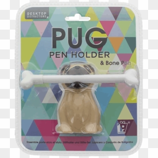 Pug Pen Holder - Skateboard Deck, HD Png Download