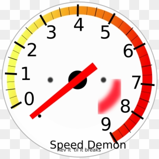 Rpm Meter Animation Gif, HD Png Download