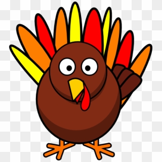 Gobbling Turkey Clipart Svg - Turkey With Pilgrim Hat Clipart, HD Png Download