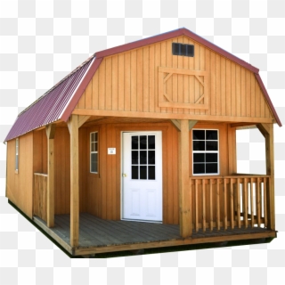 Cabins Deluxe Side Lofted - Weatherking Cabin, HD Png Download