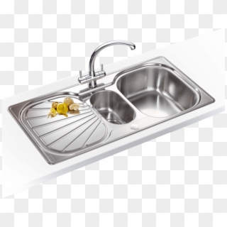 Kitchen Sink Png 433295 - Franke Sink 1000 Stainless Steel, Transparent Png