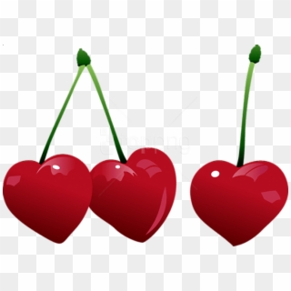 Free Png Hearts Cherries Png, Transparent Png