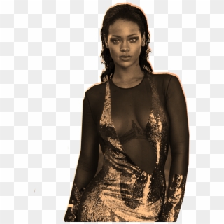 Instyle - Rihanna Dress Png, Transparent Png