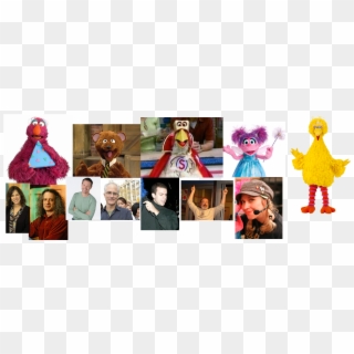 Muppet Wiki Behind The Scenes Photos Sesame Street - Collage, HD Png Download