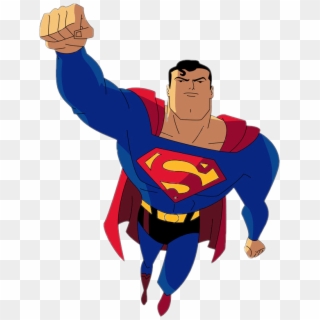 Superman Belongs To Planet Krypton Which Has A Greater - Animated Superman, HD Png Download