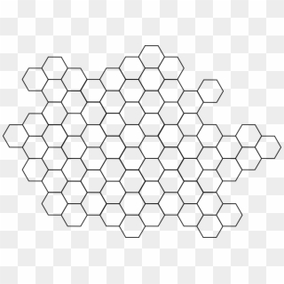 Bee Clipart Hexagon - Hexagon Png, Transparent Png