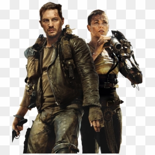 Tom Hardy And Charlize Theron In Mad Max Fury Road - Tom Hardy Mad Max Png, Transparent Png