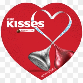 Hersheys Kisses Heart Box , Png Download, Transparent Png