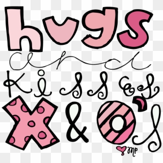 Hugs And Kisses Clip Art - Hugs And Kisses Baby, HD Png Download