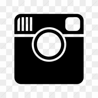 Instagram Social Icon Black - Red Instagram Icons Png, Transparent Png