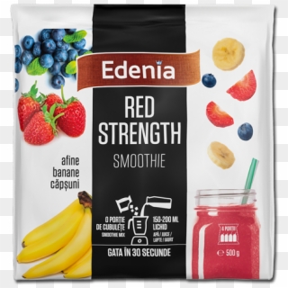 Smoothie Red Strenght - Fructe Congelate Pentru Smoothie Edenia, HD Png Download