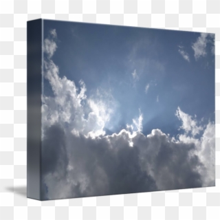 Clouds With Sun Rays By Jim Orcutt Image Free Download - Cumulus, HD Png Download