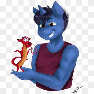 Alicorn Anthro - Cartoon, HD Png Download