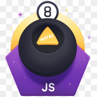 Illustration For Safer Javascript With The Maybe Type - Circle, HD Png Download