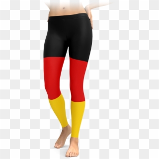 Picture Of The German Flag - Teeth Leggings, HD Png Download