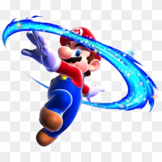 If You So Choose, You Can Also Use The Nunchaku's “c” - Super Mario Galaxy Mario Png, Transparent Png