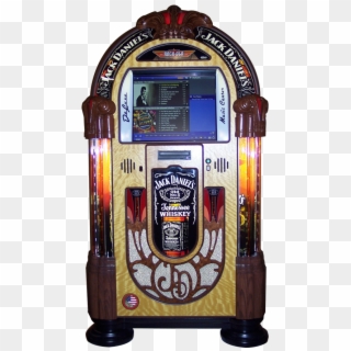 Two Major Icons Of American Ingenuity And Leisure Culture - Rock Ola Jukebox Met Touch Screen, HD Png Download