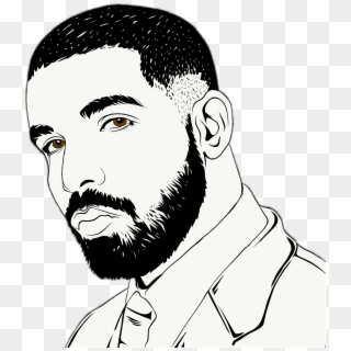 Drake Sticker - Drake Outline Drawing, HD Png Download