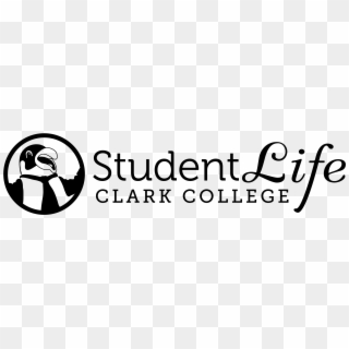 Student Life Logo, In One-color Black, With Oswald - Friendly Human, HD Png Download