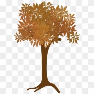 Autumn Winter Yellow Leaf Tree Element Png And Psd - Plane-tree Family, Transparent Png