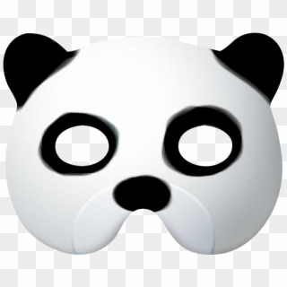 Panda Clipart Mask, HD Png Download - 812x643(#2246487) - PngFind