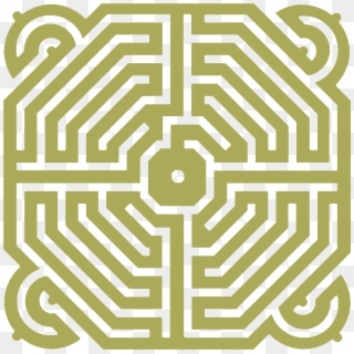 Meaning Of Maze In English , Png Download - Labyrinth Symbol, Transparent Png