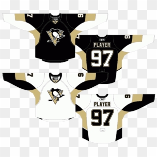 The Current Penguins Jerseys Are Good, But They're - Pittsburgh Penguins Jersey Concept, HD Png Download